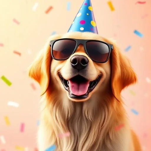 Happy dog
